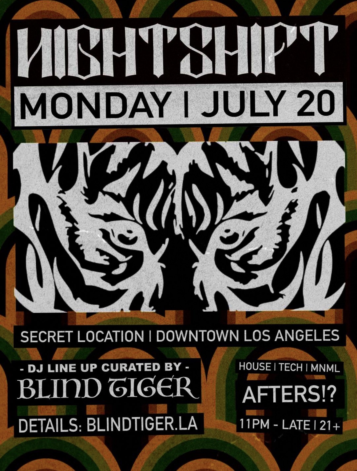 NIGHTSHIFT AFTER HOURS at The Lexington, Los Angeles