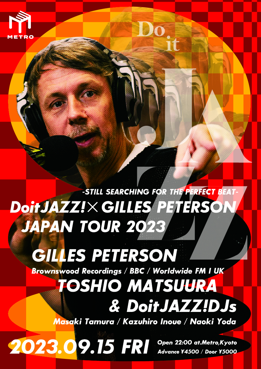 DoitJAZZ! × Gilles Peterson JAPAN TOUR 2023 -STILL SEARCHING FOR 