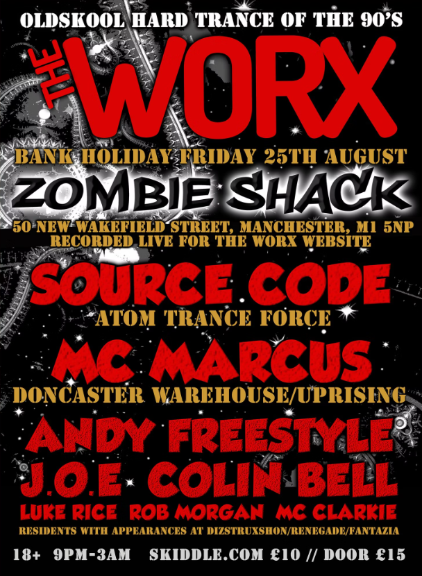 The Worx at The Zombie Shack Manchester