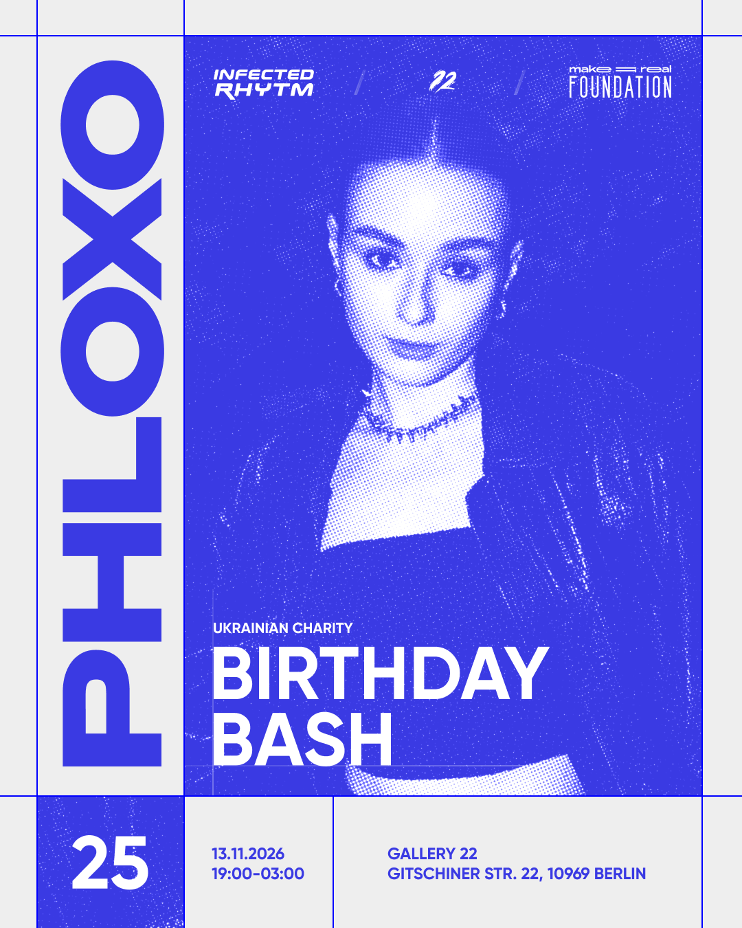 PHLOXO Birthday Bash: Sweet 25 - UA Charity