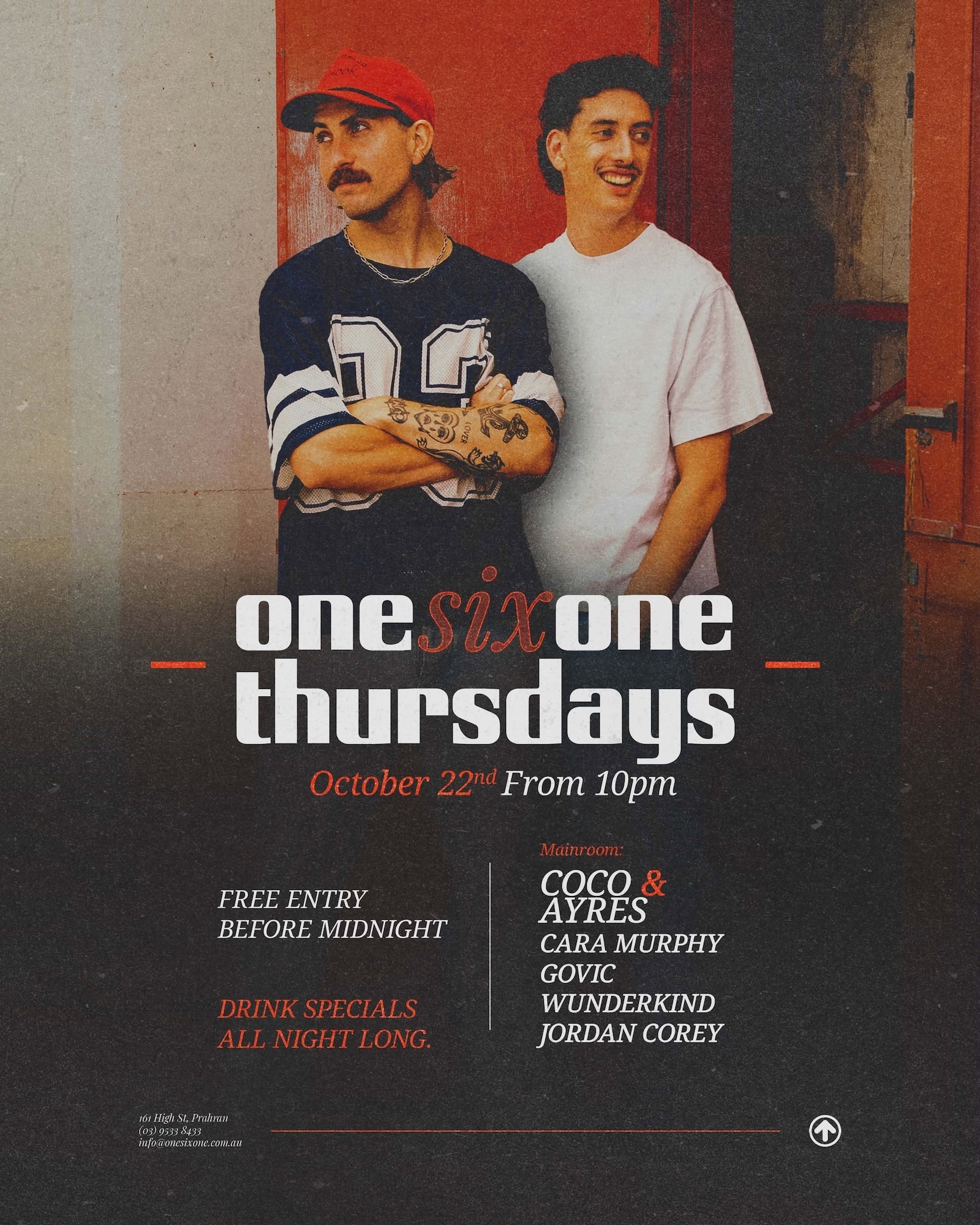 Coco & Ayres - onesixone Thursday's