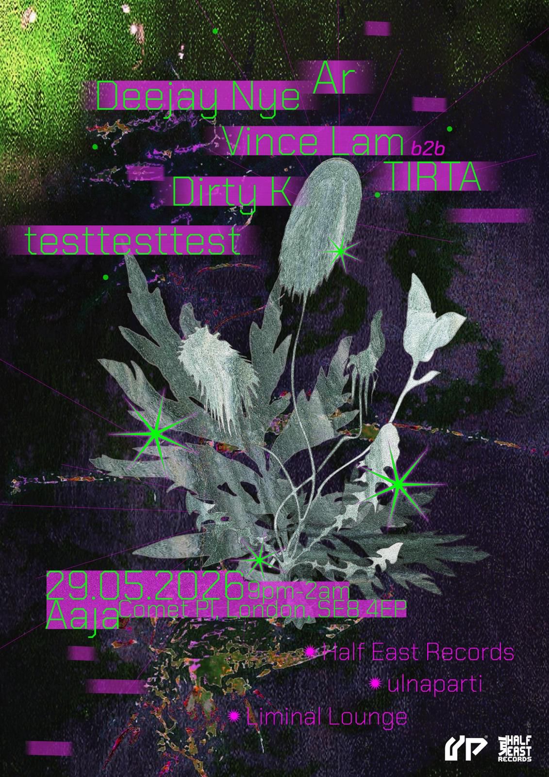 𝙡𝙪𝙣𝙖𝙥𝙖𝙧𝙩𝙞 }}~ Liminal Lounge · Half East Records · ulnaparti [𝙛𝙧𝙚𝙚]