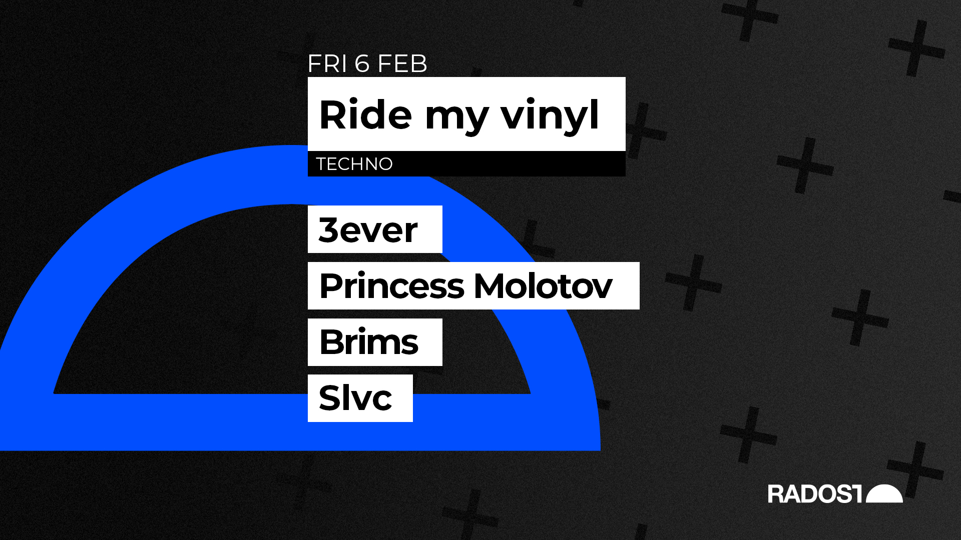 Ride my vinyl w. 3ever (CZ) - Princerss Molotov - Brims - Slvc