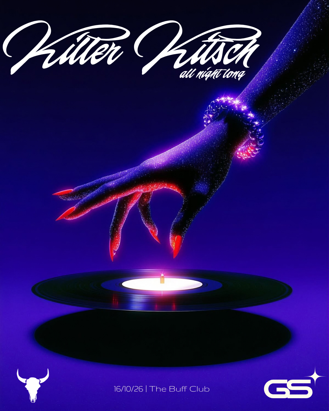 ✧ GROOVE SERVICE with KILLER KITSCH ✧ FREE ENTRY ✧ at The Buff Club, G2 4SQ; Scotland
