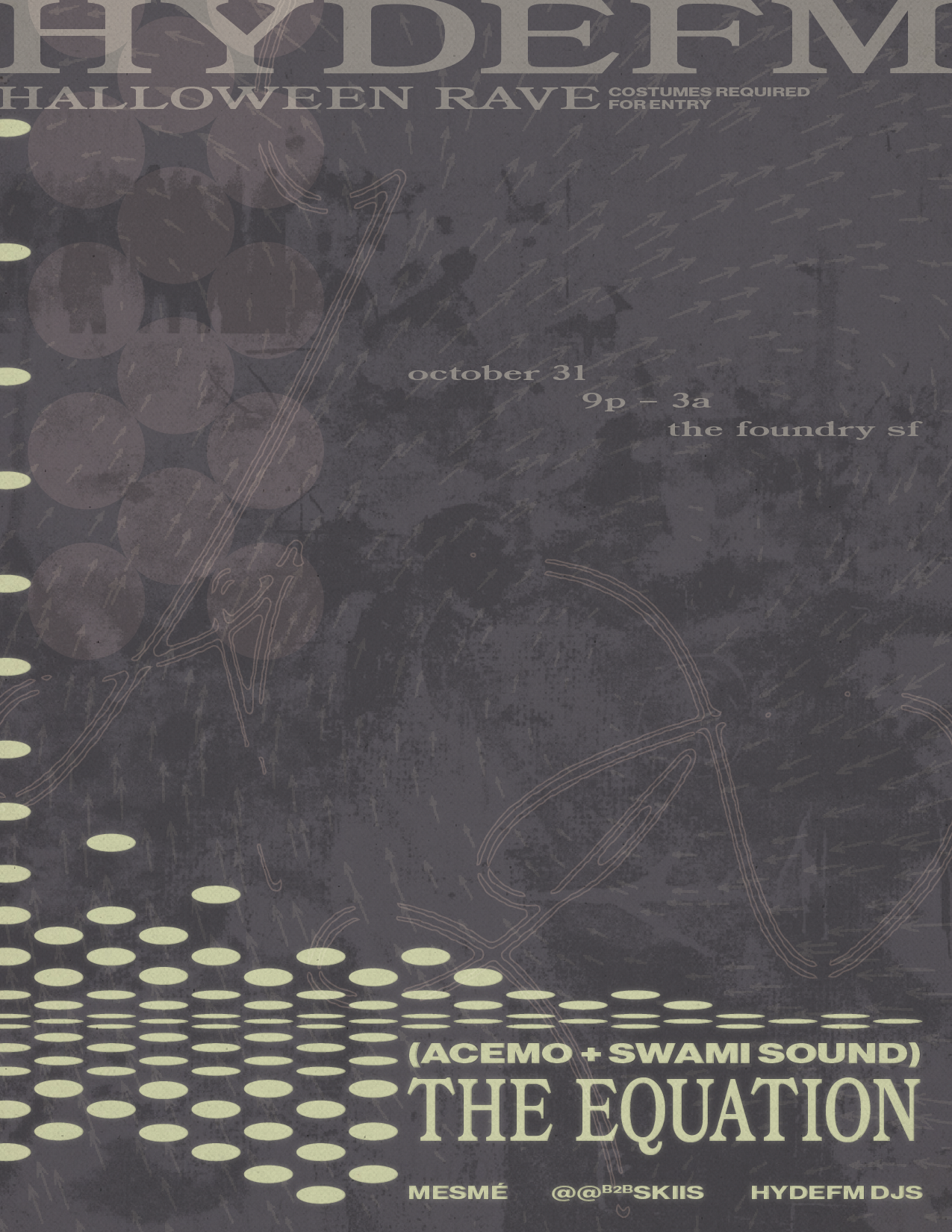 HydeFM HALLOWEEN: THE EQUATION (AceMo + Swami Sound)
