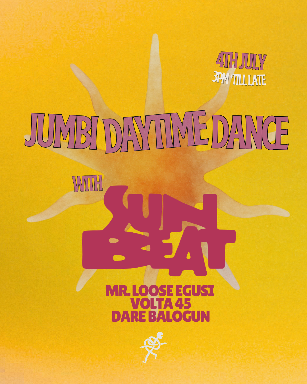 Daytime Dance: SUNBEAT by  Dare Balogun, Mr. Loose Egusi and special guest Volta 45