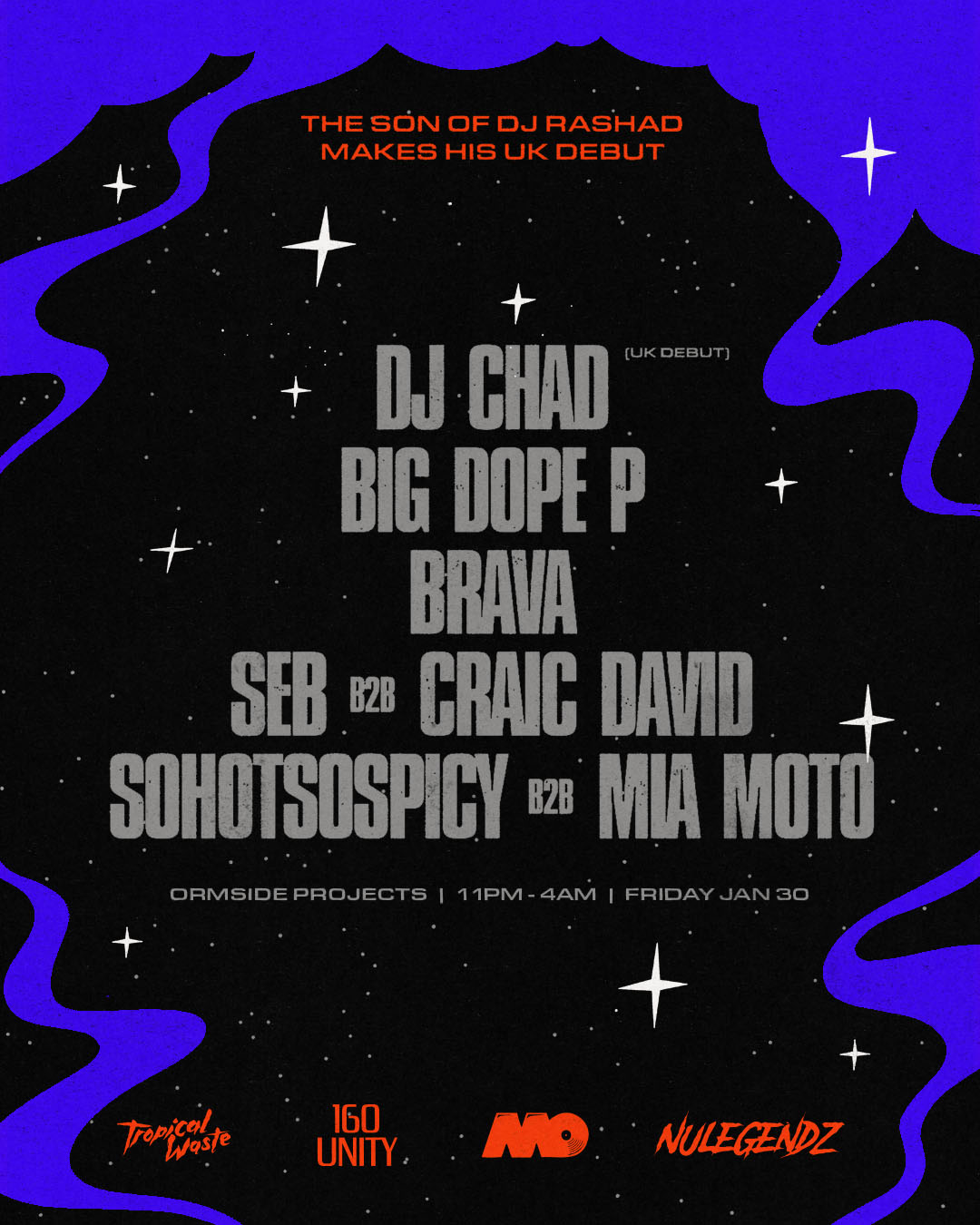 160 Unity: DJ Chad (son of DJ Rashad - UK debut)