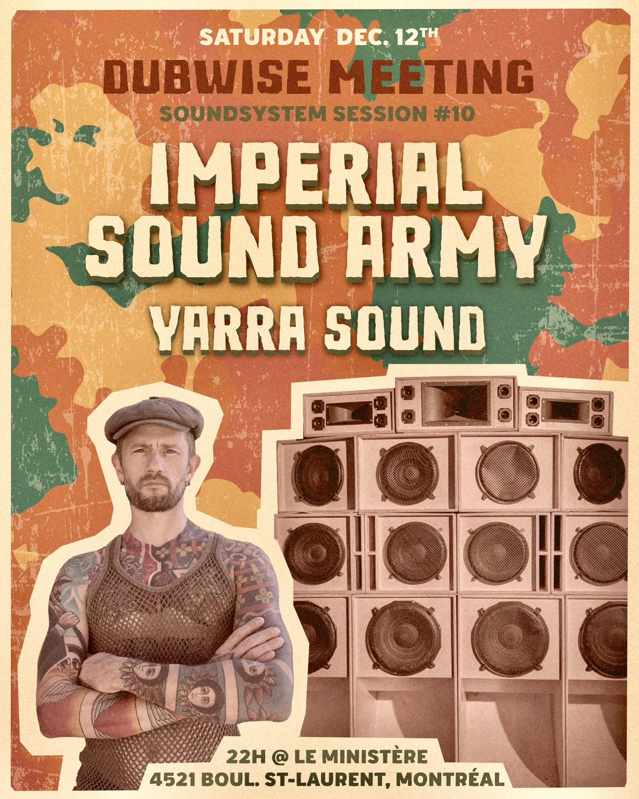 DUBWISE MEETING #10: Yarra Sound INVITES DAN I / IMPERIAL SOUND ARMY (IT)