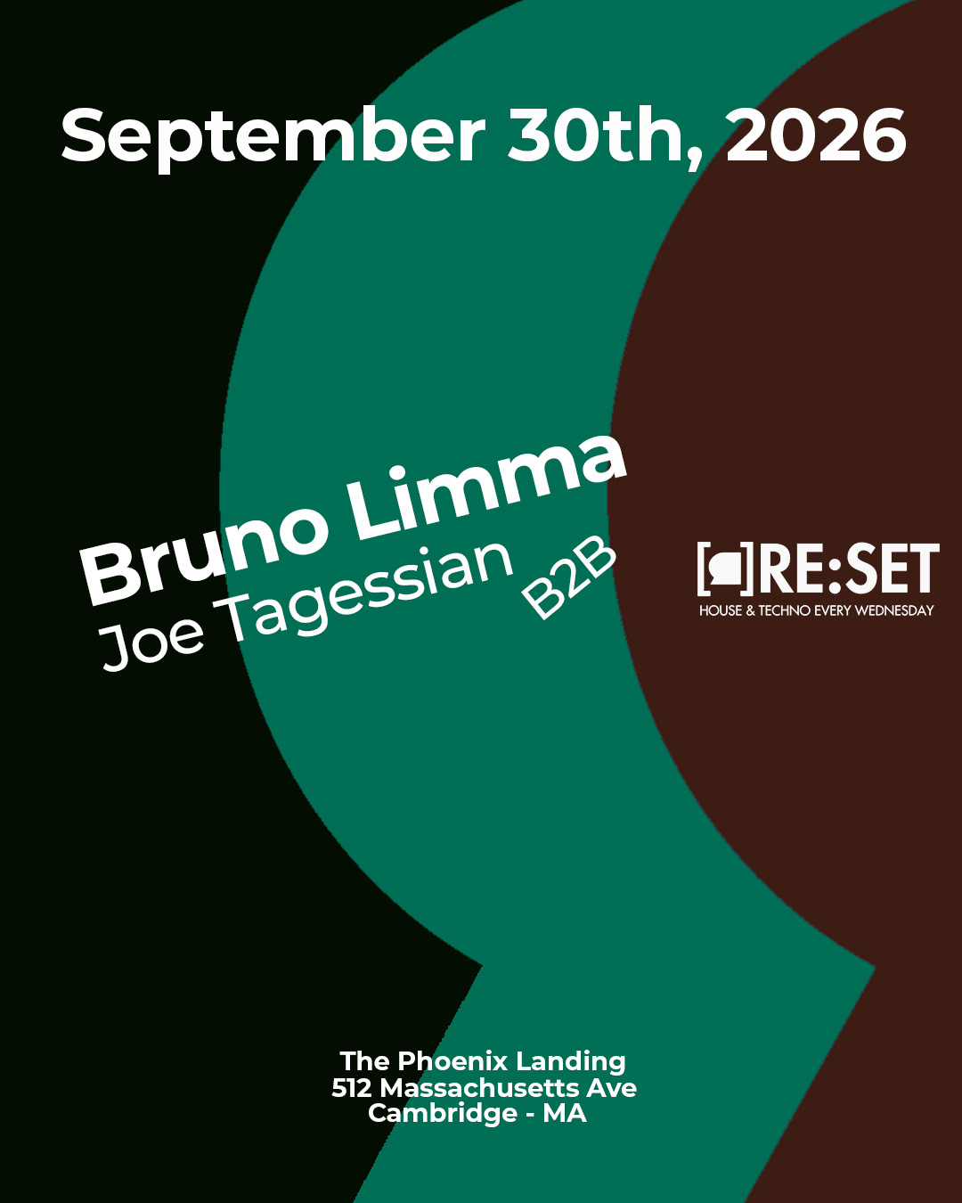 Re:Set with Bruno Limma b2b Joe Tagessian
