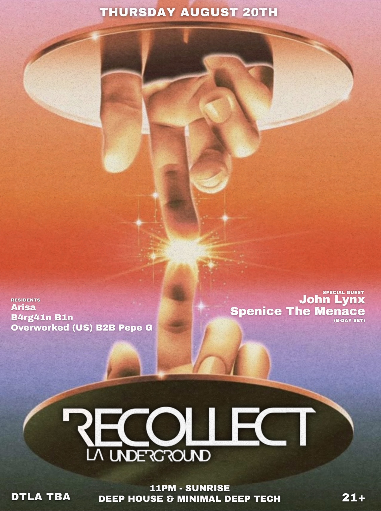 RECOLLECT UNDERGROUND