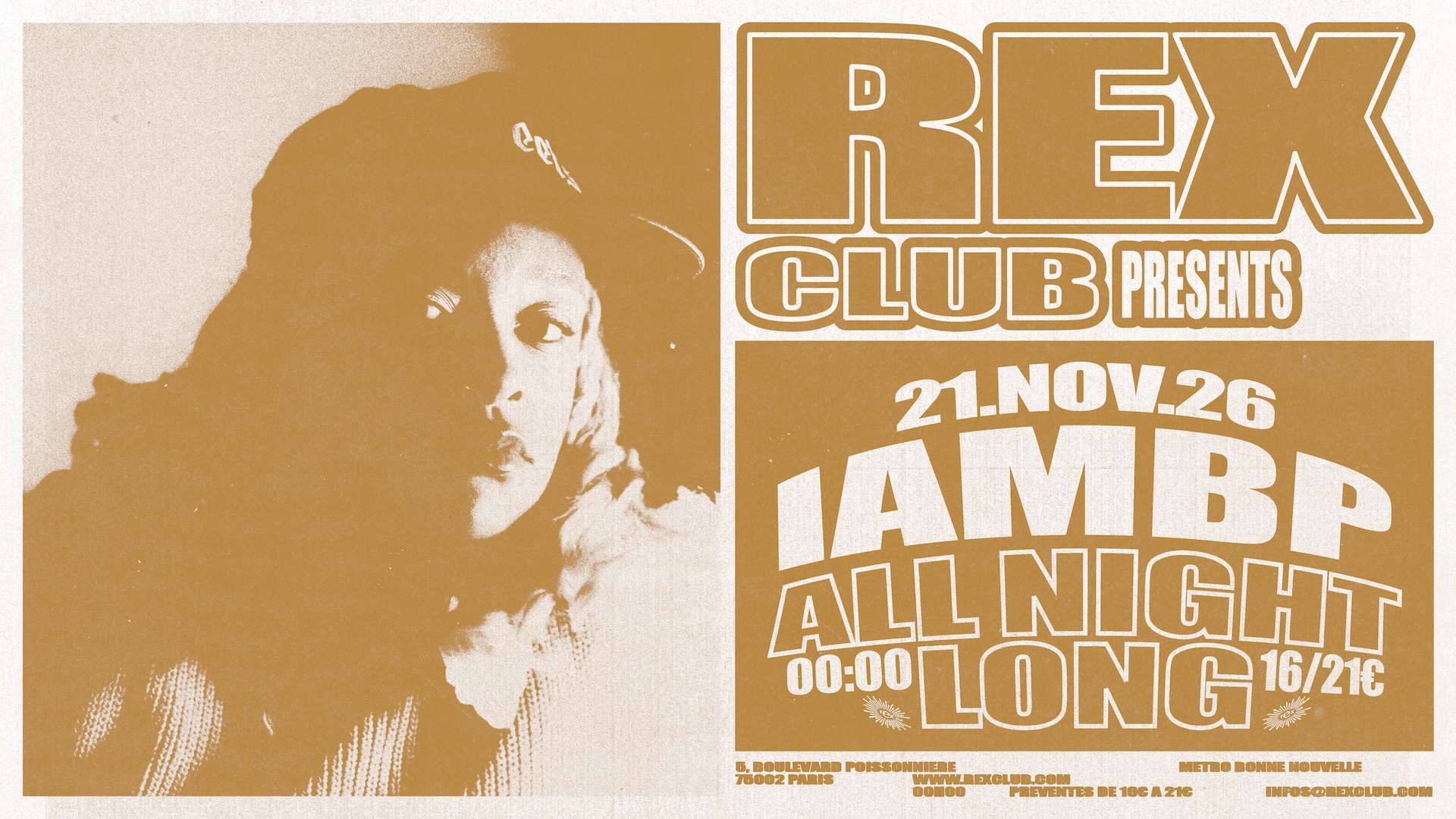 Rex Club presents: IAMBP all night long - Rex Club