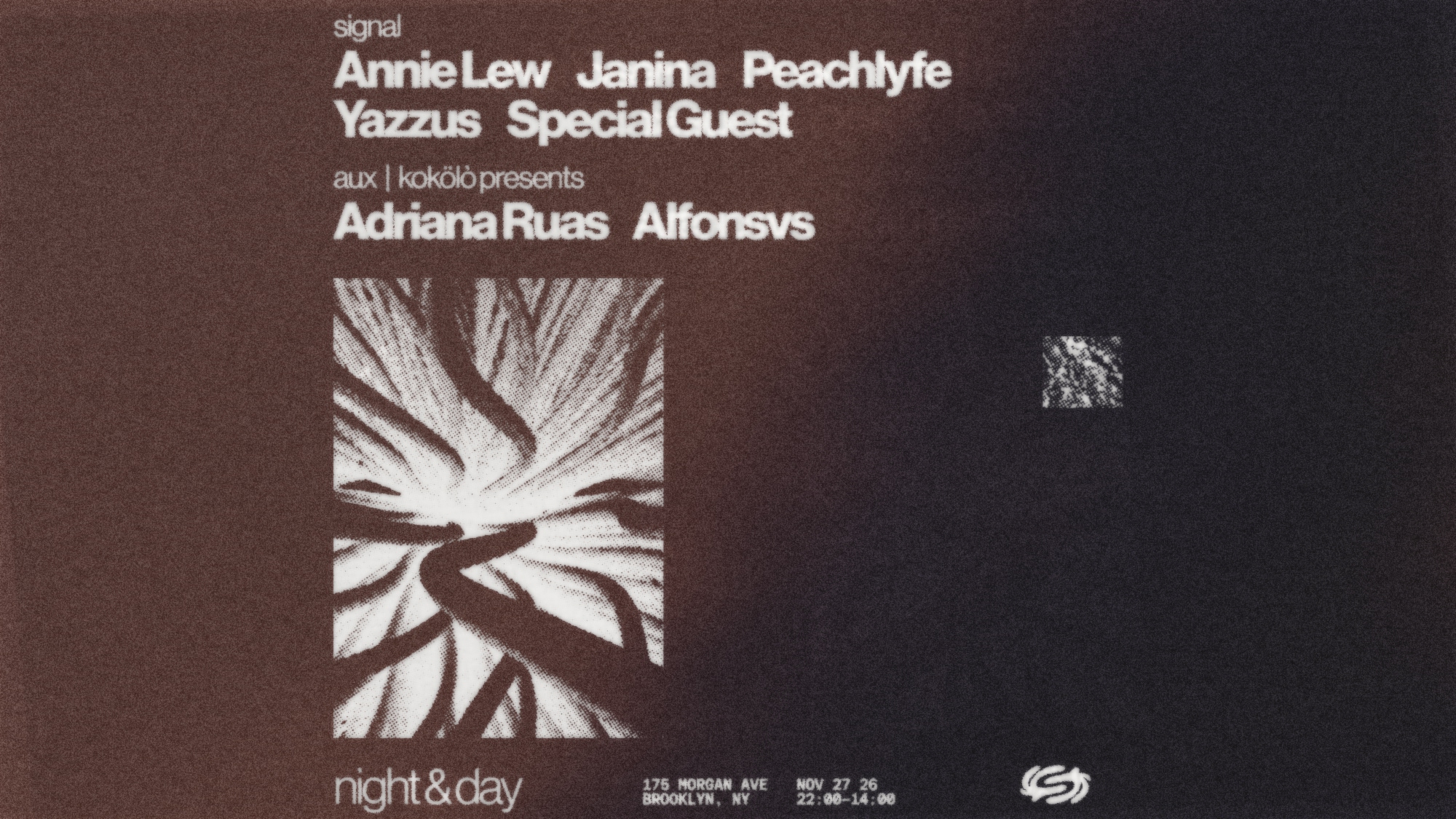 Night & Day: Janina, Peachlyfe, Yazzus, Adriana Ruas, Alfonsvs, 98dots