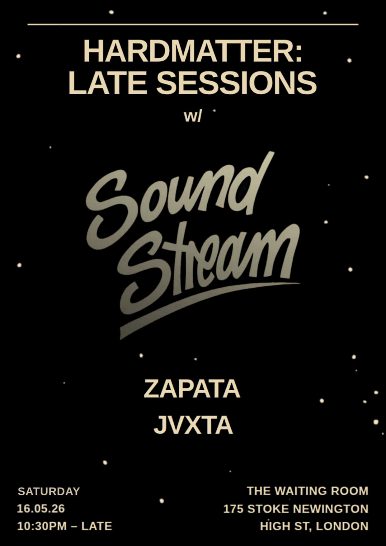 Hardmatter: Late Sessions with Soundstream