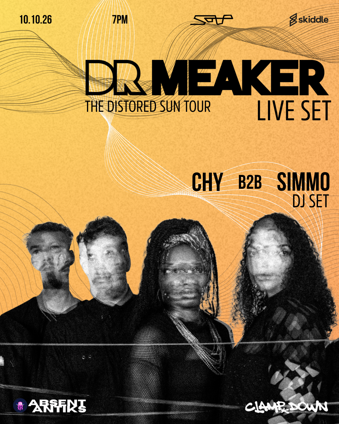 Dr Meaker The Distored Sun Tour at Soup, Manchester