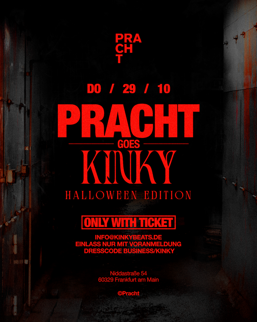Pracht goes KINKY · Halloween Edition
