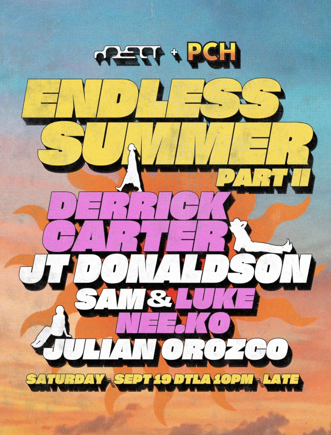 PCH & MELT Derrick Carter & JT Donaldson for Endless Summer 2 with Sam, Luke, Nee.ko, & Julian