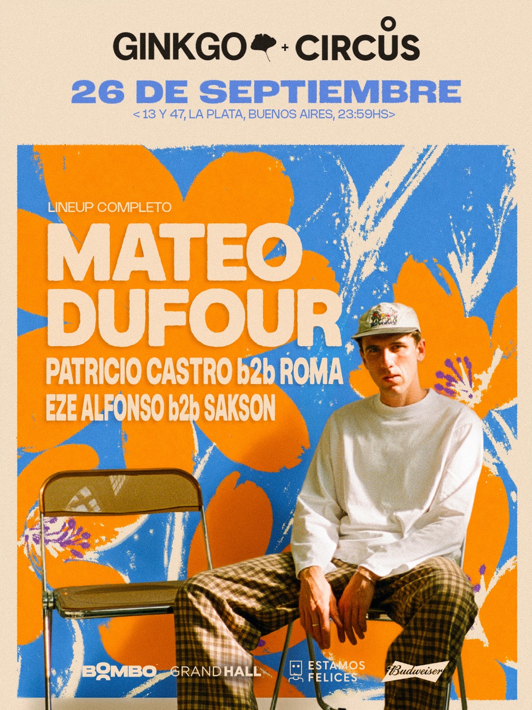 Mateo Dufour - Circus, Grand Hall La Plata - ALLMusicParties