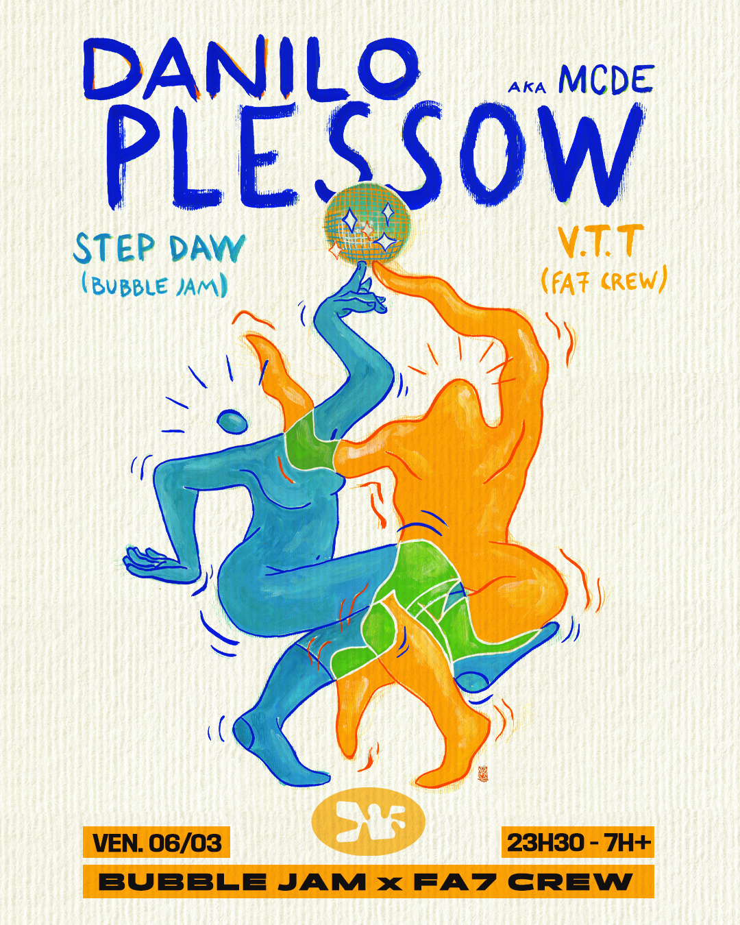 Bubble Jam X FA7 Crew invite Danilo Plessow (MCDE)