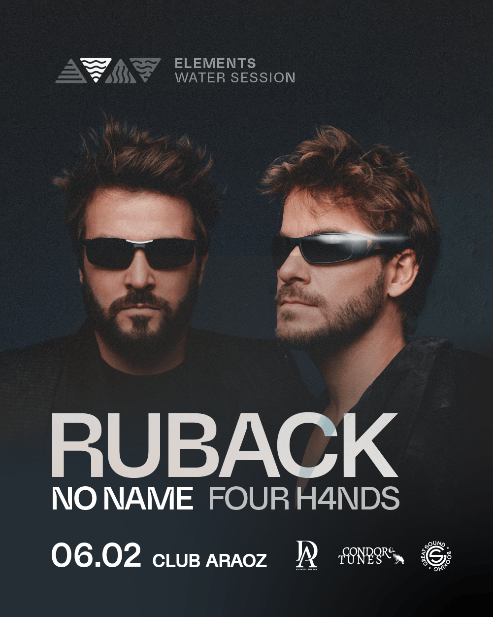 RUBACK & MORE ARTISTS - by ELEMENTS, CLUB ARAOZ
