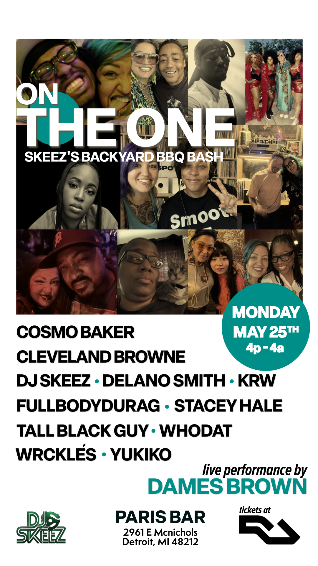 On The One - A Skeez Backyard BBQ Bash