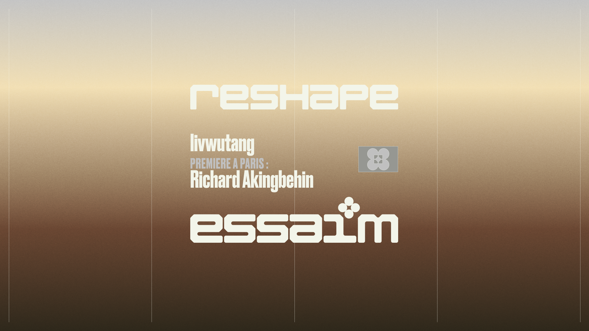 reshape - livwutang, Richard Akingbehin