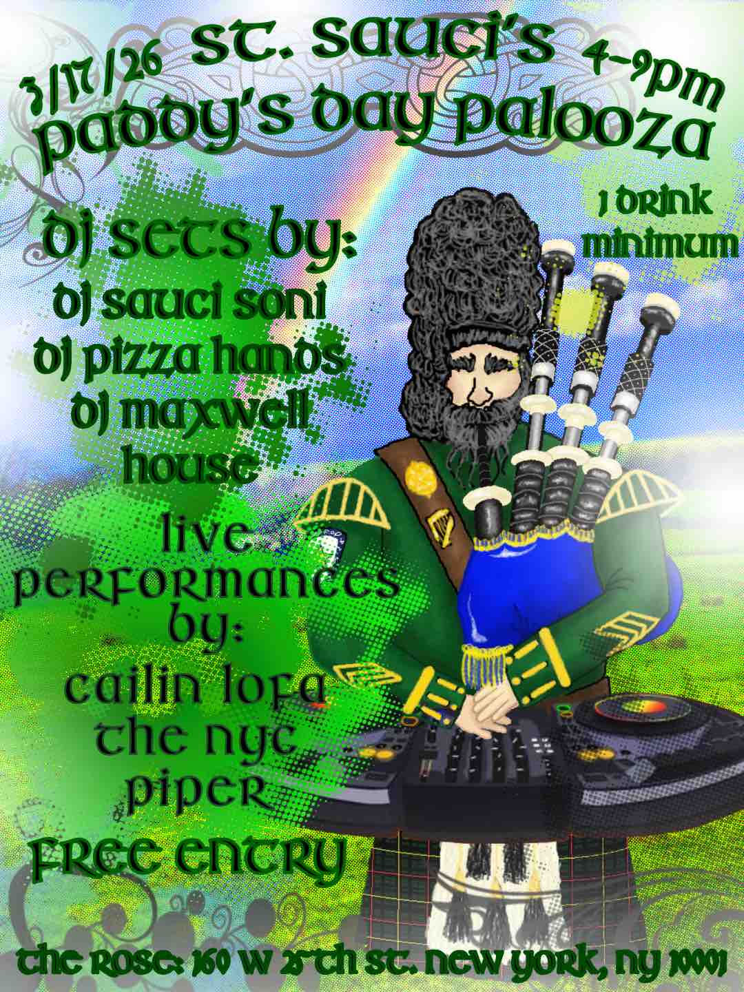St. Sauci's Paddy's Day Palooza