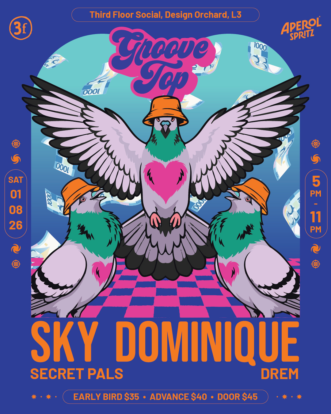GrooveTop presents Sky Dominique