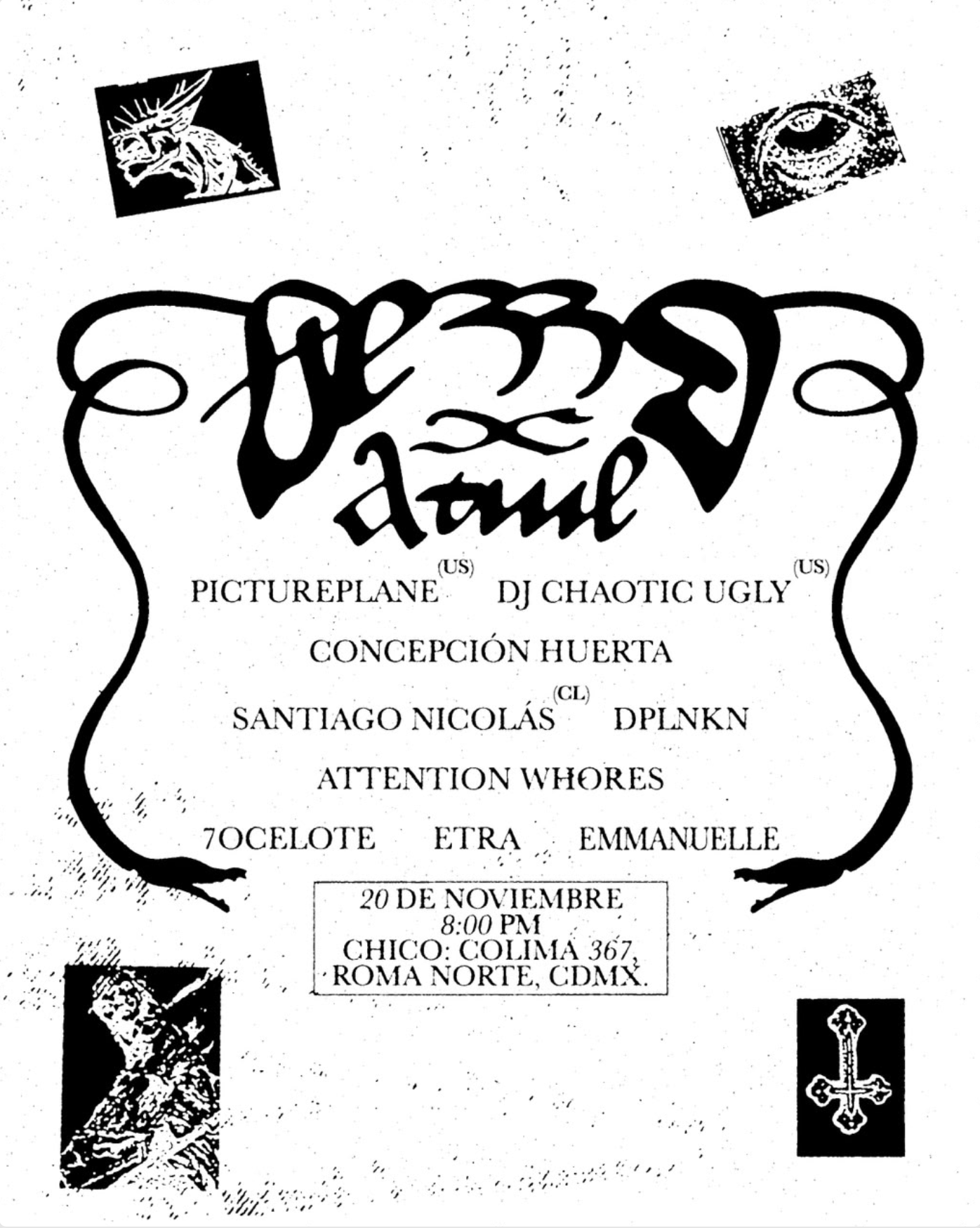 Flyer de BLEED x ATML