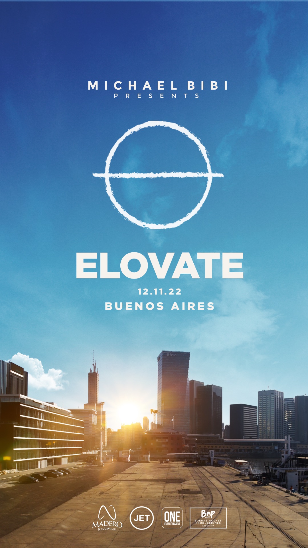Michael Bibi presents ELOVATE at TBA, Buenos Aires
