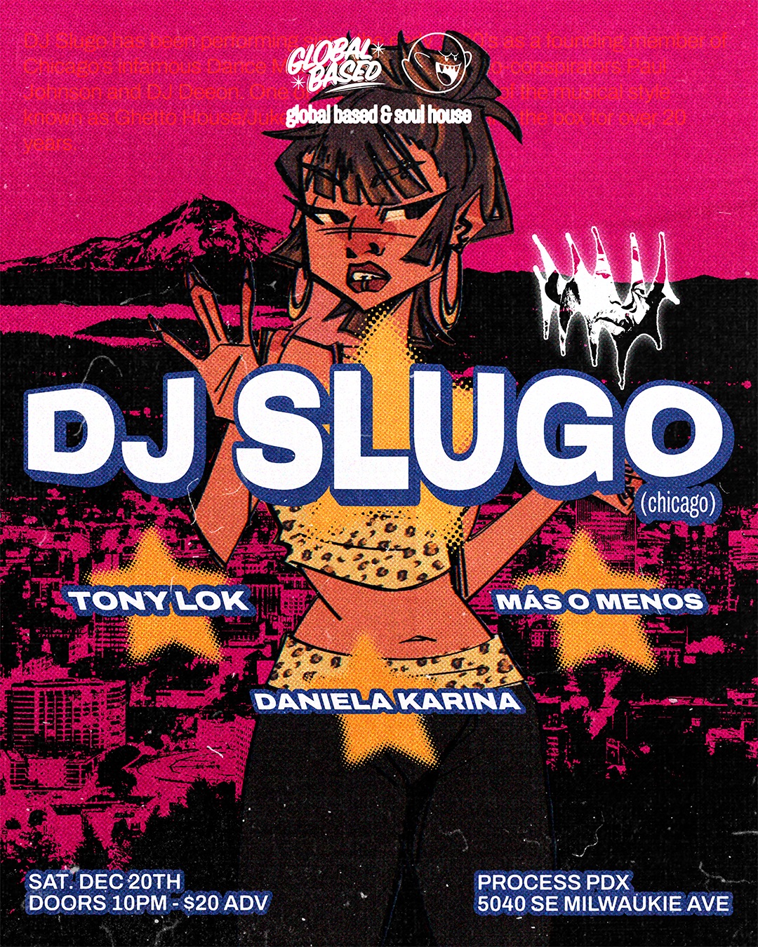Global Based & Soul House present: DJ Slugo at Process PDX, Portland