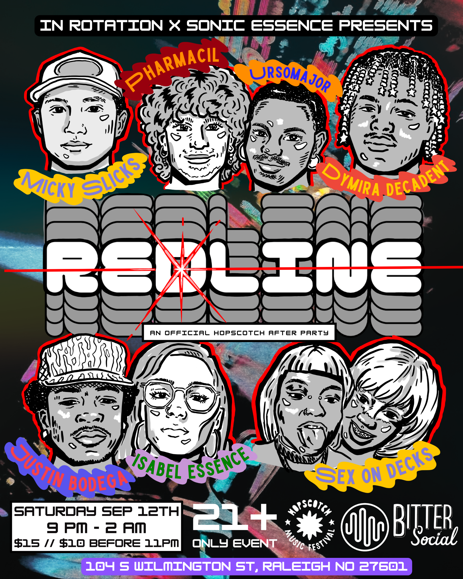 REDLINE: An Official Hopscotch After Party