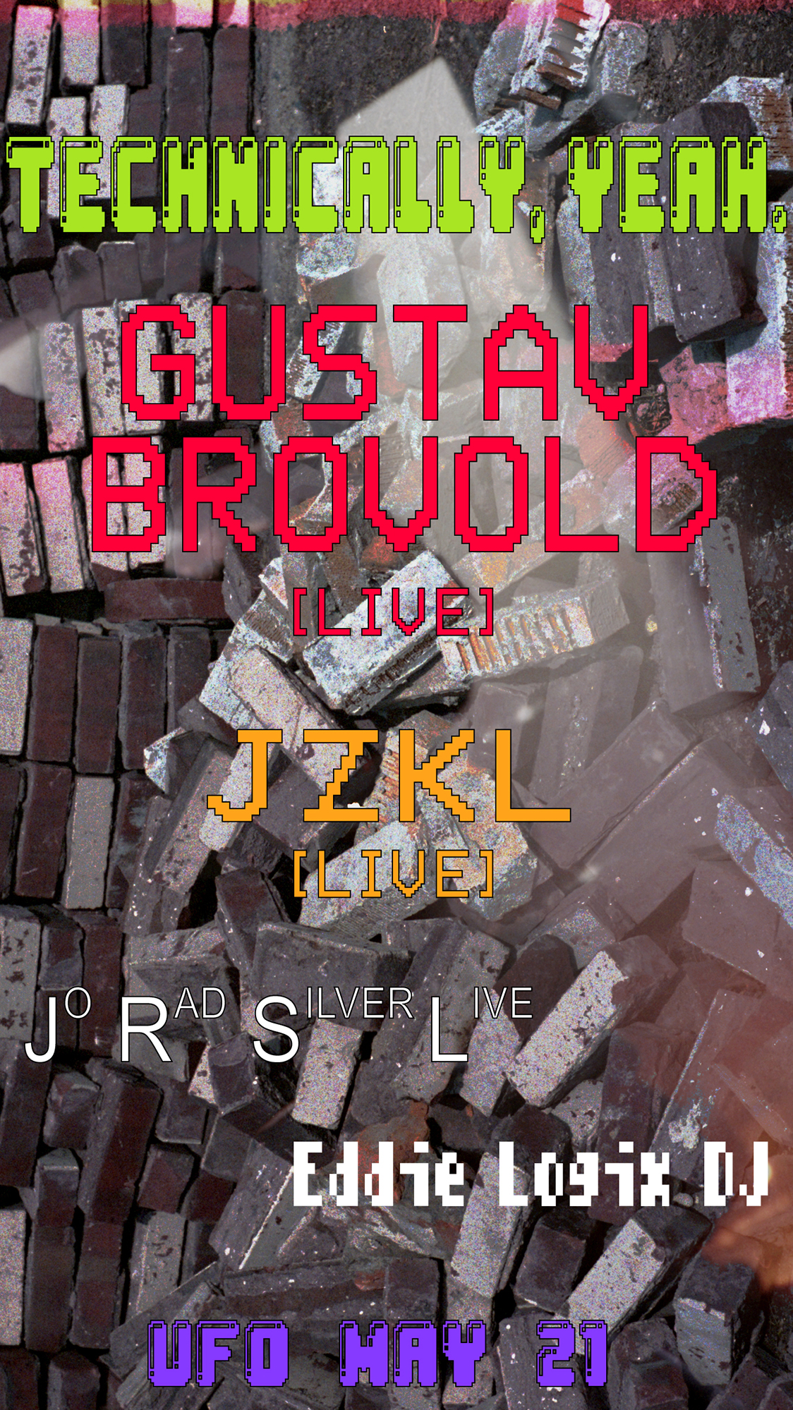 Technically, Yeah. Gustav Brovold / JZKL // Jo Rad Silver