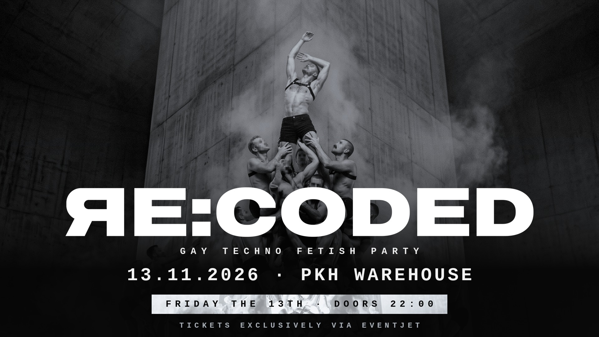 RE:CODED - Gay Fetish Party · XXL Darkroom · Techno & House