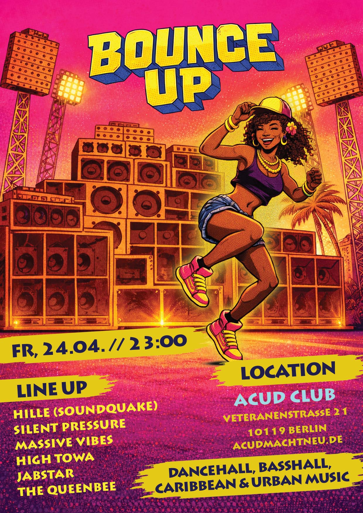BOUNCE UP - Berlin`s New Pulse of the Caribbean (Kick Off Party)