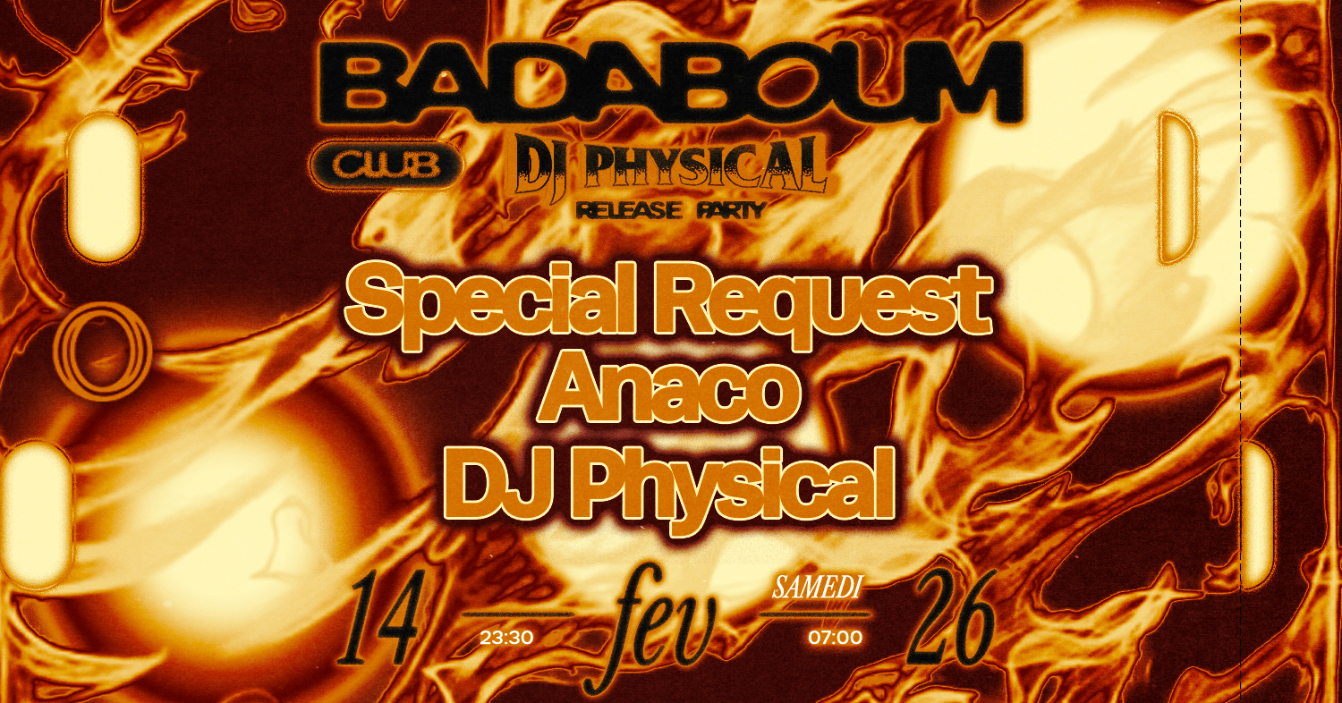 Club — DJ Physical Residency: Special Request, Anaco