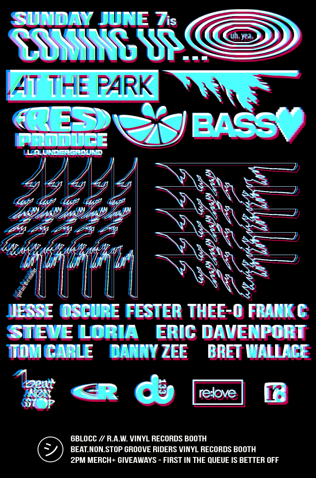 At The Park - BEAT NON STOP and GROOVE RIDERS flyer