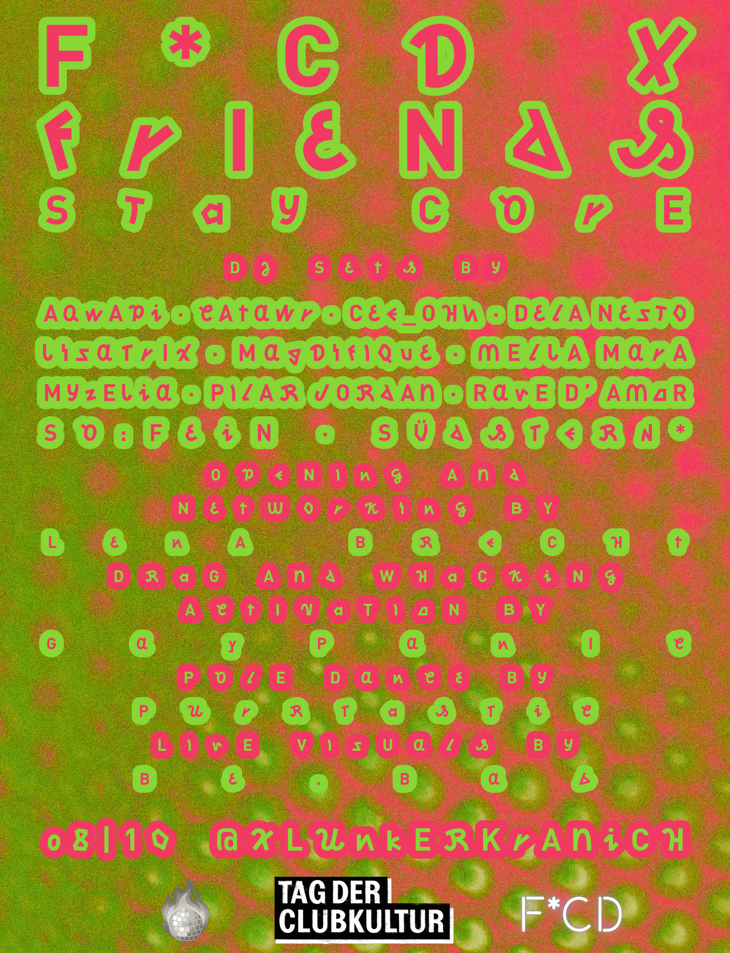 FLINTA CLUB DECK x Friends - STAY CORE