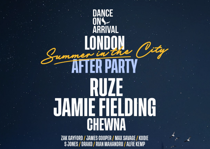 Dance On Arrival - Summer In The City After-Party
