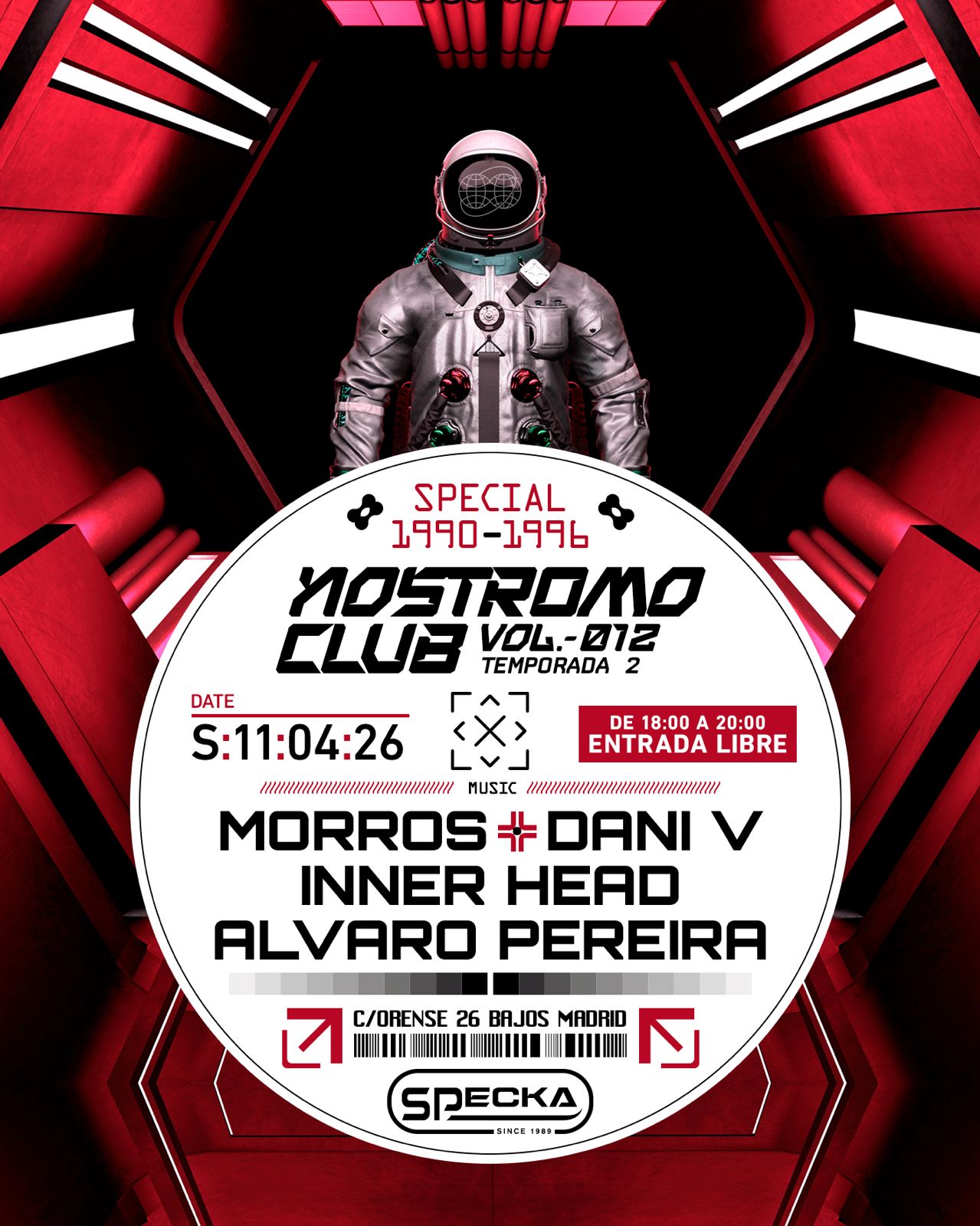 Nostromo Club #12 Tardes de Trance I SpeckaClub