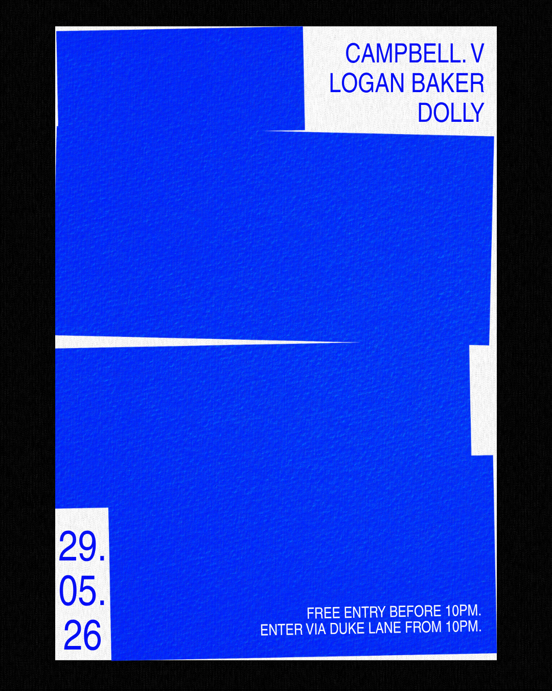 Coil pres. Campbell. V, Logan Baker, Dolly