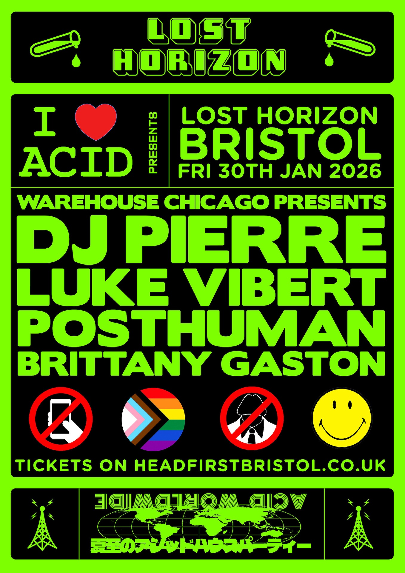 I Love Acid vs The Warehouse Chicago x Lost Horizon