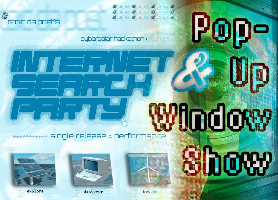 stoic da poet's Internet Search Party [POSTPONED TO OCT. 2]