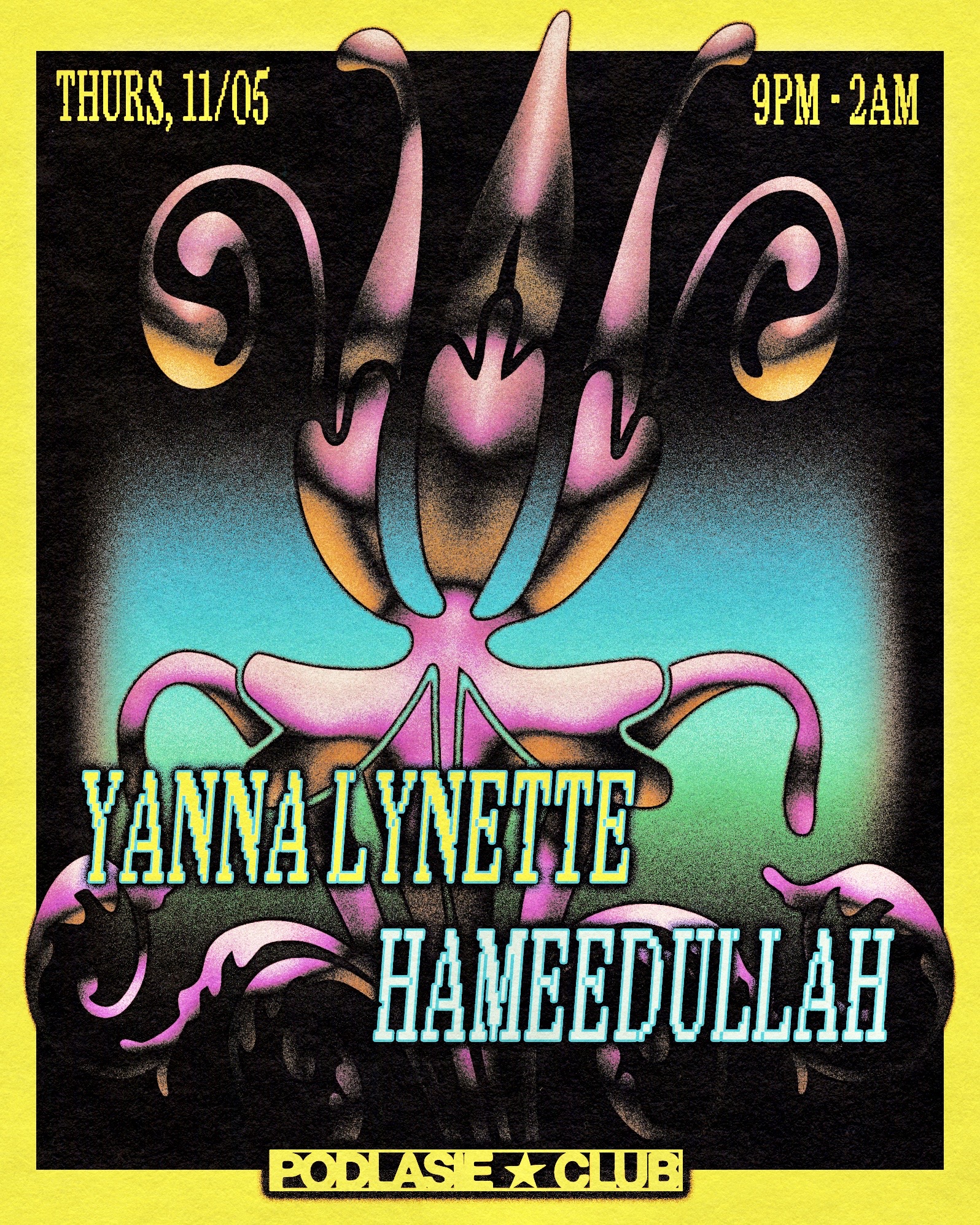 Yanna Lynette, Hameedullah flyer Yanna Lynette, Hameedullah flyer