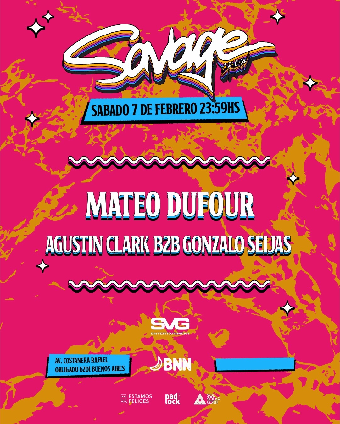Mateo Dufour & MORE ARTISTS - by SAVAGE, BNN COSTANERA