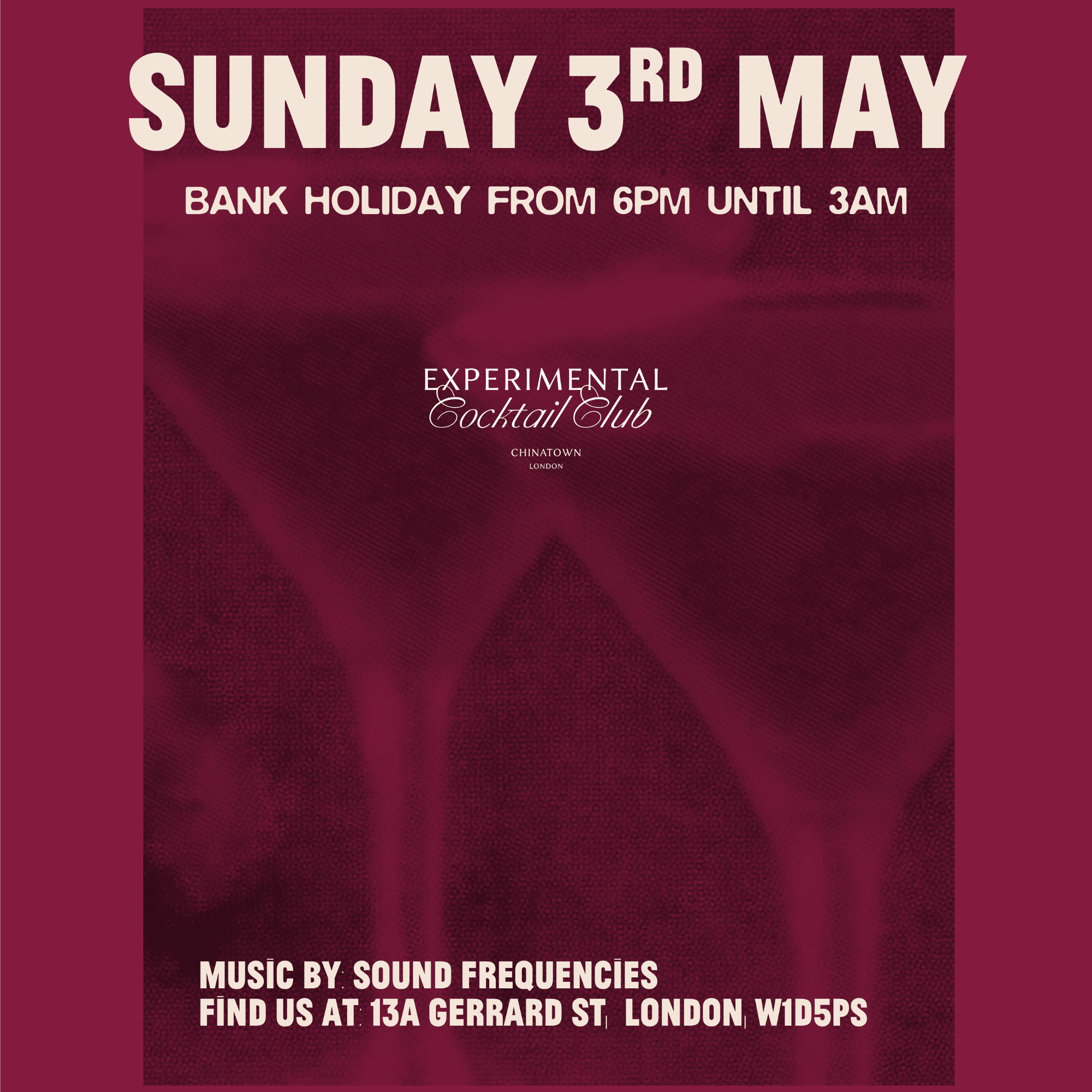 Sound Frequencies x ECC - Bank Holiday Sunday - House / Deep House