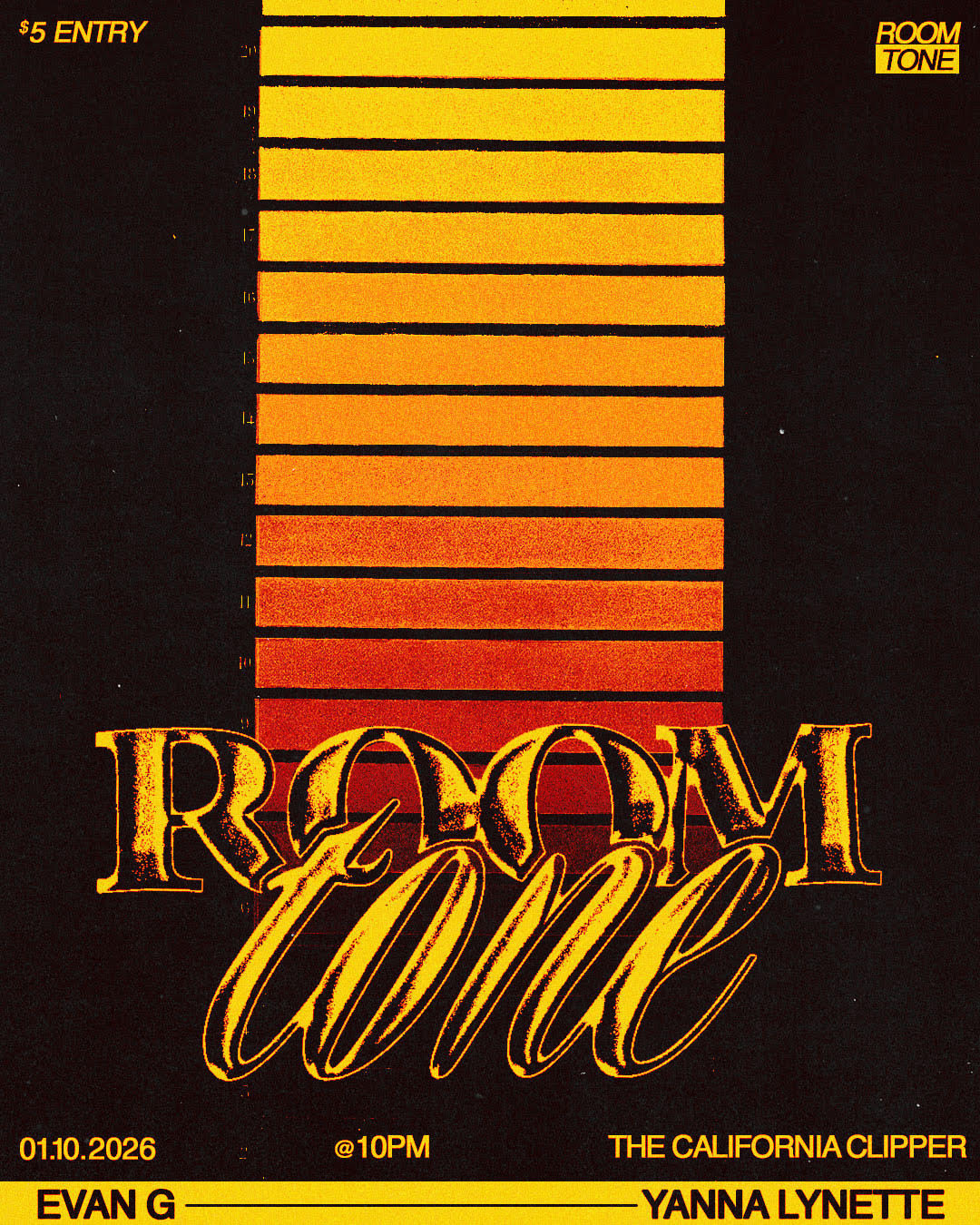 ROOM TONE: Evan G + Yanna Lynette