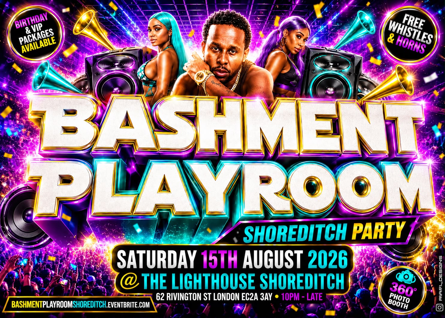 Bashment Playroom – Shoreditch Party - The Lighthouse Bar & Club