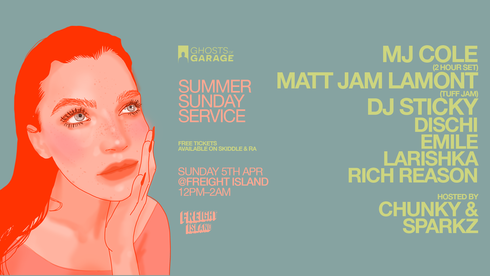 Ghosts of Garage: Summer Sunday Session 1 with MJ Cole, Sticky