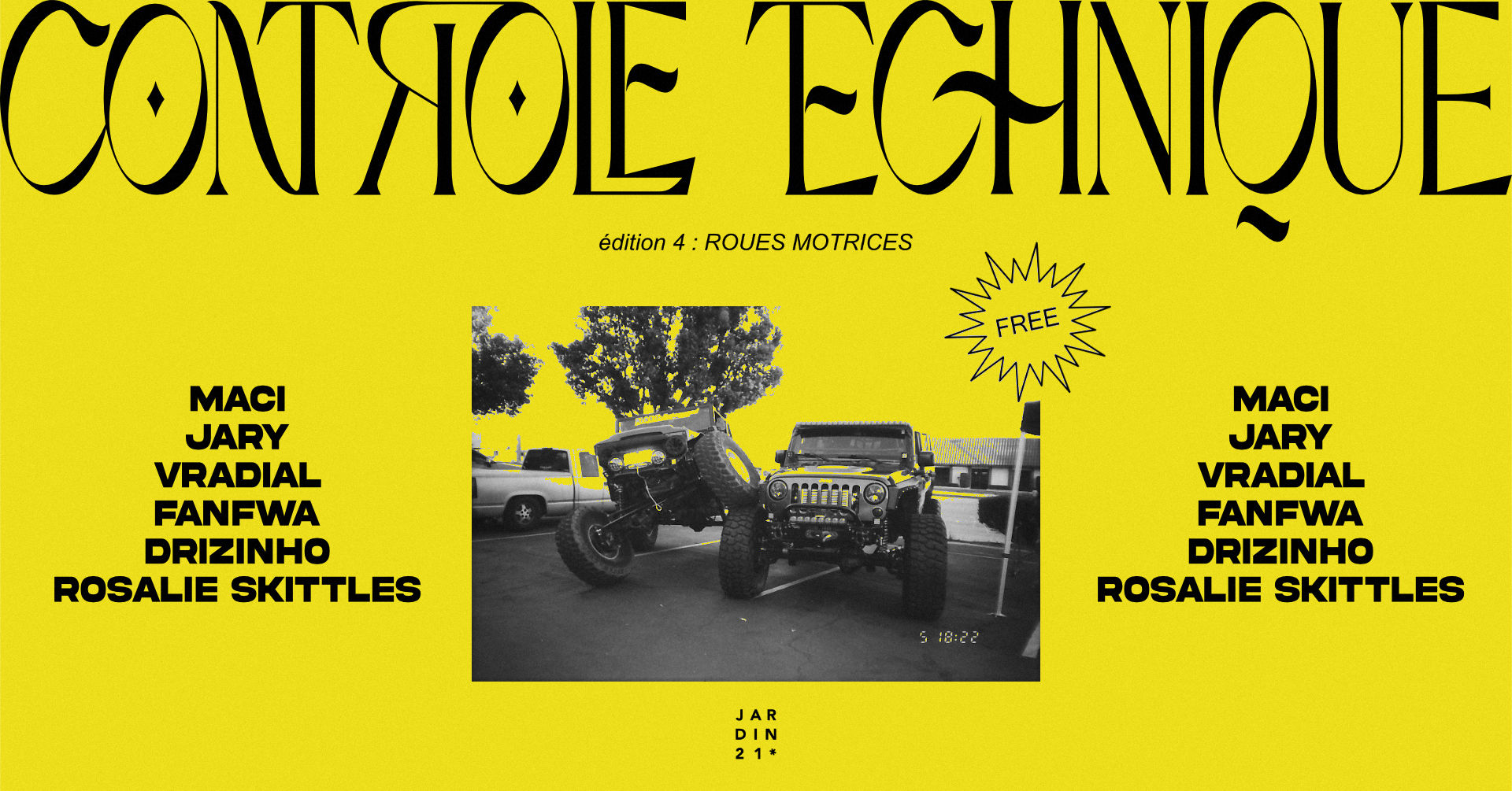 Contrôle Technique – 4#: ROUES MOTRICES - Jardin21
