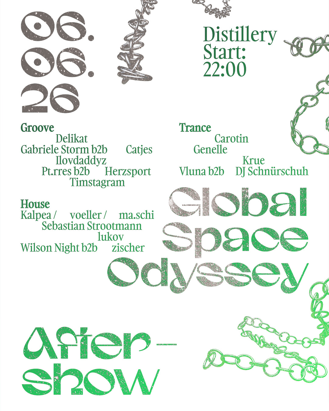 GLOBAL SPACE ODYSSEY Afterparty